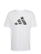 M C Camo Logo T Adidas Sportswear White
