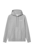 Wwfred Hoodie Chest Print WOOD WOOD Grey