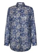 Printed Cotton Shirt Mango Black