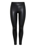 Pcnew Shiny Leggings Jrs Noos Pieces Black