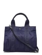 Nylon Small Stevie Tote Bag Lauren Ralph Lauren Navy
