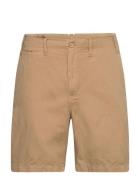8.5-Inch Classic Fit Linen-Cotton Short Polo Ralph Lauren Beige