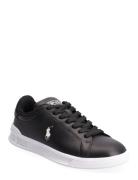 Heritage Court Ii Leather Sneaker Polo Ralph Lauren Black