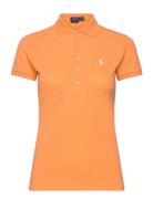 Slim Fit Stretch Polo Shirt Polo Ralph Lauren Orange