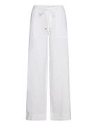Linen Wide-Leg Pant Lauren Ralph Lauren White