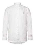 Custom Fit Linen Shirt Polo Ralph Lauren White
