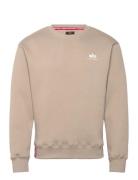 Basic Sweater Small Logo Alpha Industries Beige