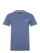 Essential Logo Emb Tee Superdry Blue