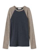 Nkmwang Wool Needle Ls Top Solid Name It Patterned