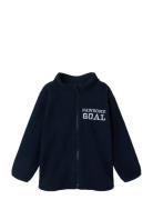 Nmmjohan Paw Fleece W Zip Cplg Name It Navy