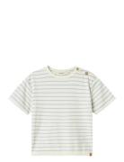 Nmmgeo Anm Ss Loose Top Lil Lil'Atelier Blue