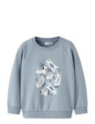 Nmmvion Ls Nreg Sweat Unb Name It Blue