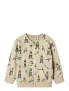 Nmmlogan Ls Nreg Sweat Card Unb Name It Cream