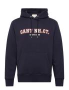 Graphic Sweat Hoodie GANT Navy