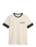 Graphic T-Shirt GANT Cream