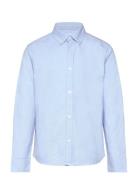 Slim-Fit Oxford Shirt Mango Blue