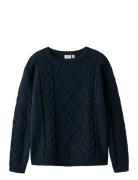Nmmlyle Ls Knit Name It Navy