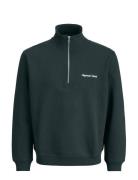 Jornorrebro Emb Sweat High Neck Jnr Jack & J S Khaki