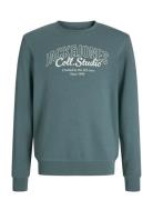 Jjmakoto Sweat Crew Neck Jnr Jack & J S Blue