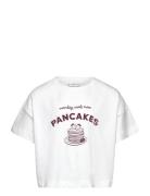 Short-Sleeved Printed T-Shirt Mango White