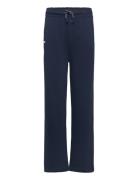 Cotton Joggers With Elastic Waist Mango Navy