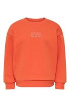 Kmgzenja Life L/S Boxy Pullover Bru Swt Kids Only Orange