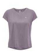 Onpaubree Life On Ss Bat Loose Tee Noos Only Play Purple