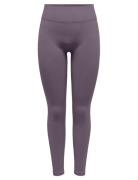 Onpjiji Hw Seam Tights Only Play Grey
