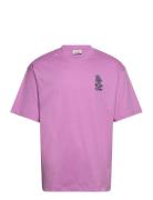 Hmlloose T-Shirt S/S Bees Stadium Hummel Purple