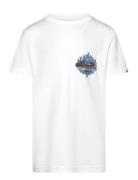Ev In Flames Ss Youth Quiksilver White