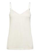 Rwamina Sl Regular Strap Top Rosemunde White