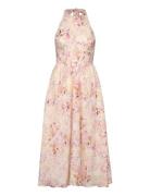 Kylen Printed Midi Dress Bardot Pink