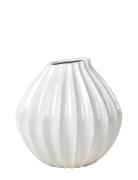 Wide Vase M Broste Copenhagen White
