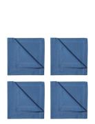 Robert Napkin 4-Pack LINUM Blue