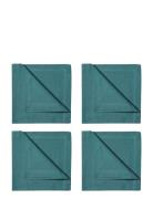 Robert Napkin 4-Pack LINUM Blue