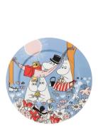 Moomin Serving Plate 30Cm Family Time B. Arabia Blue