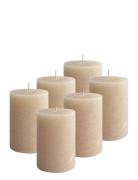 Rustic Pillar Candles Kunstindustrien Beige