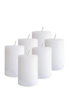 Rustic Pillar Candles Kunstindustrien White