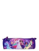 Unicorn Academy, Rundt Penalhus, 22 X 7 Cm Euromic Purple