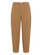 Kamerle Pants Cropped Kaffe Brown