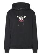 Surf Stoked Hoodie Brushed Art Roxy Black