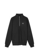 Standard Half Zip Logo Sweat Mads Nørgaard Black