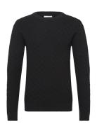 Recycle Structure Knit O-Neckrecycle Structure Knit O-Neck Lindbergh B...