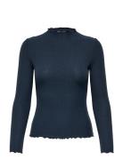 Onlemma L/S High Neck Top Noos Jrs ONLY Navy