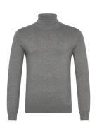 Ecovero L/S Roll Neck Knit Lindbergh Grey