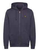 Zip Through Hoodie Lyle & Scott Navy