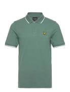 Tipped Polo Shirt Lyle & Scott Green