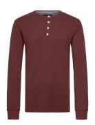 Solid Gradad W Contrast Fabric L/S Lindbergh Burgundy