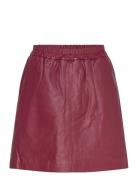 Wookiw Short Skirt InWear Burgundy