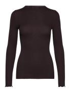 Silk T-Shirt Rosemunde Brown